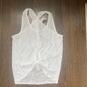 Ivviva Girls Sheer White Tank